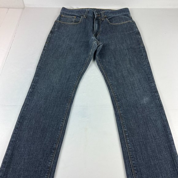 Express Jeans Men's 28x29* Zach Extra Slim Straight Blue Stretch Denim Tag 30x30 - Picture 1 of 16